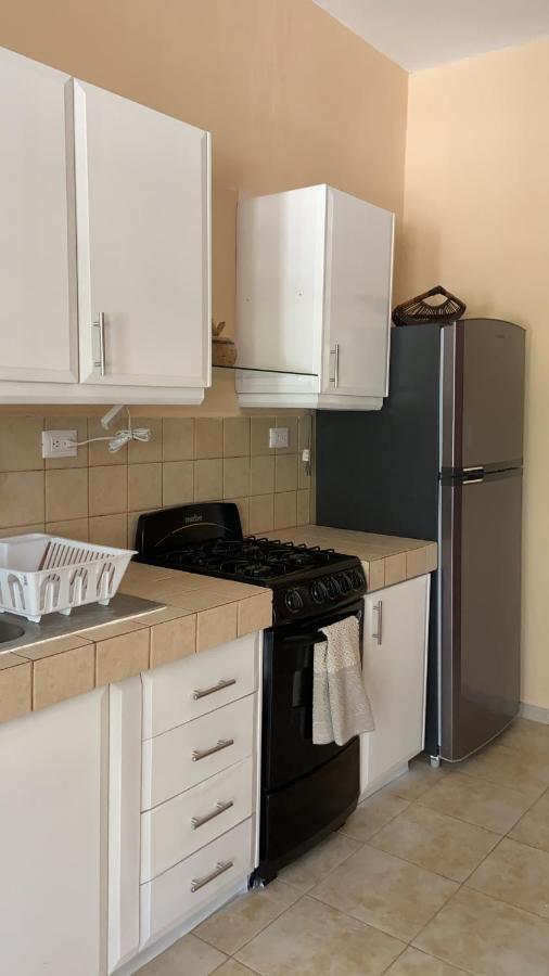 Beachfront Apartment With Swimming Pool. One Bedroom Celestun Exteriör bild